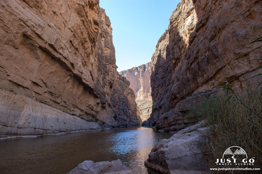 Santa elena Canyon in Big Bend National Park