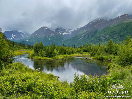 Eagle River views at Eagle River Nature Center