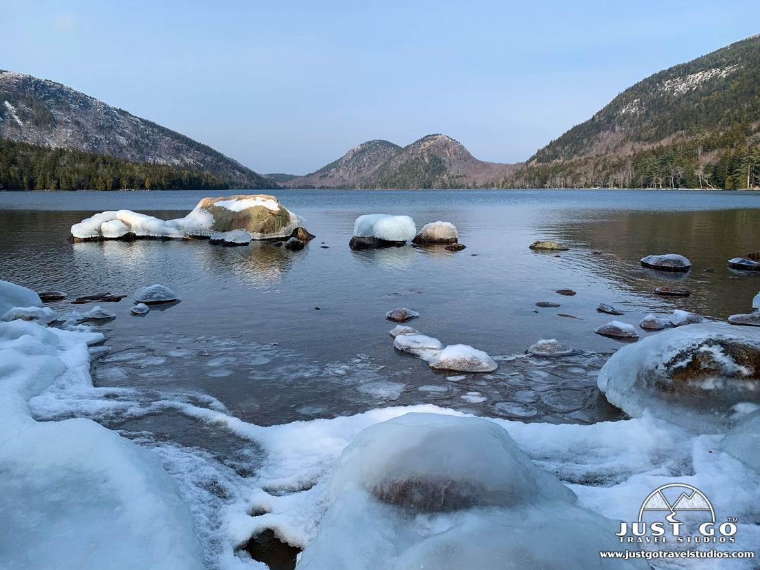 Winter in Acadia National Park