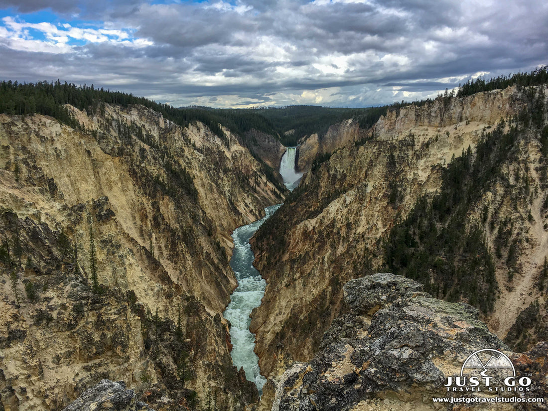 Grand Canyon of the Yellowstone in Yellowstone National Park