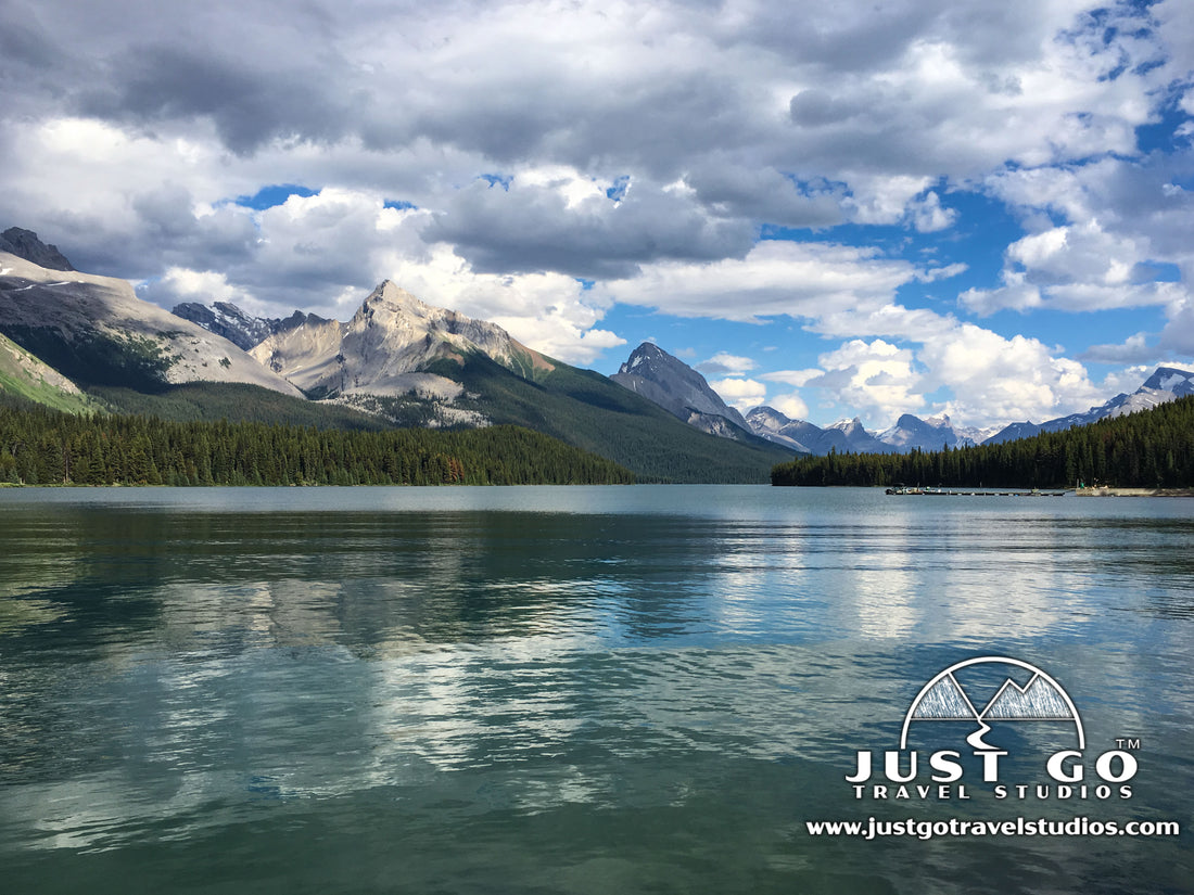 Medicine Lake in Jasper National Park