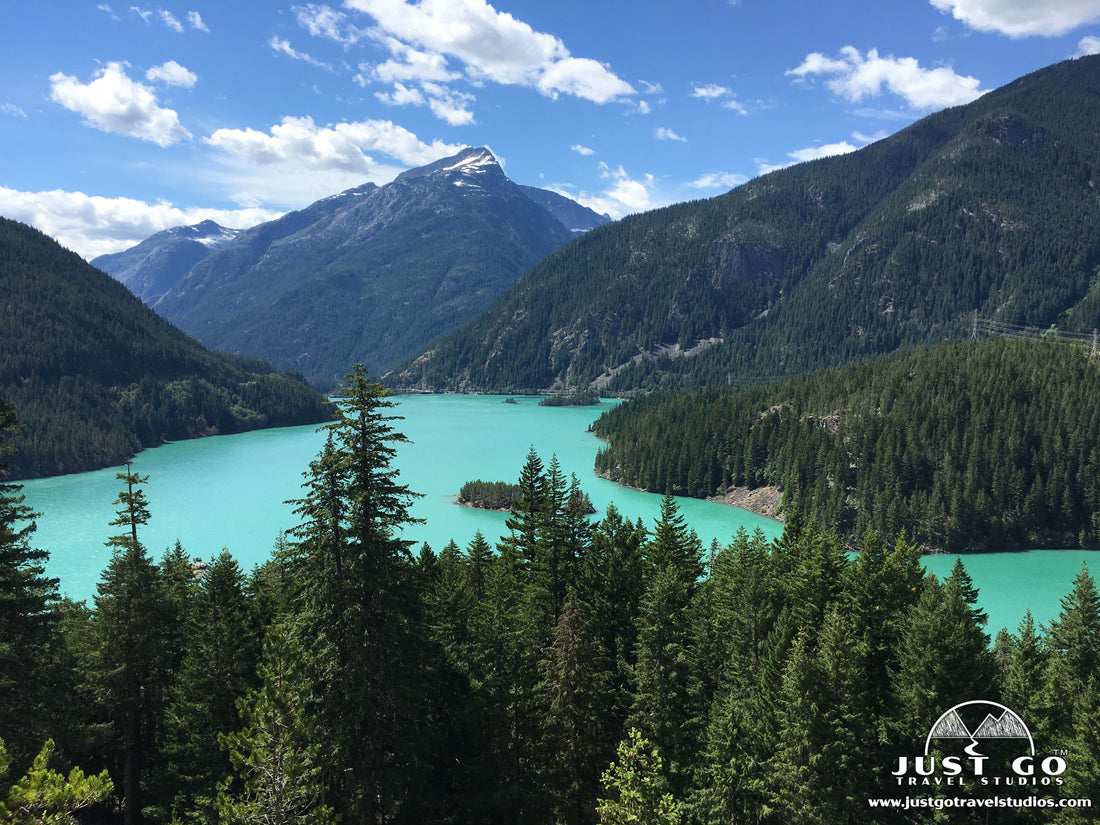 Diablo Lake in North Cascades National Park