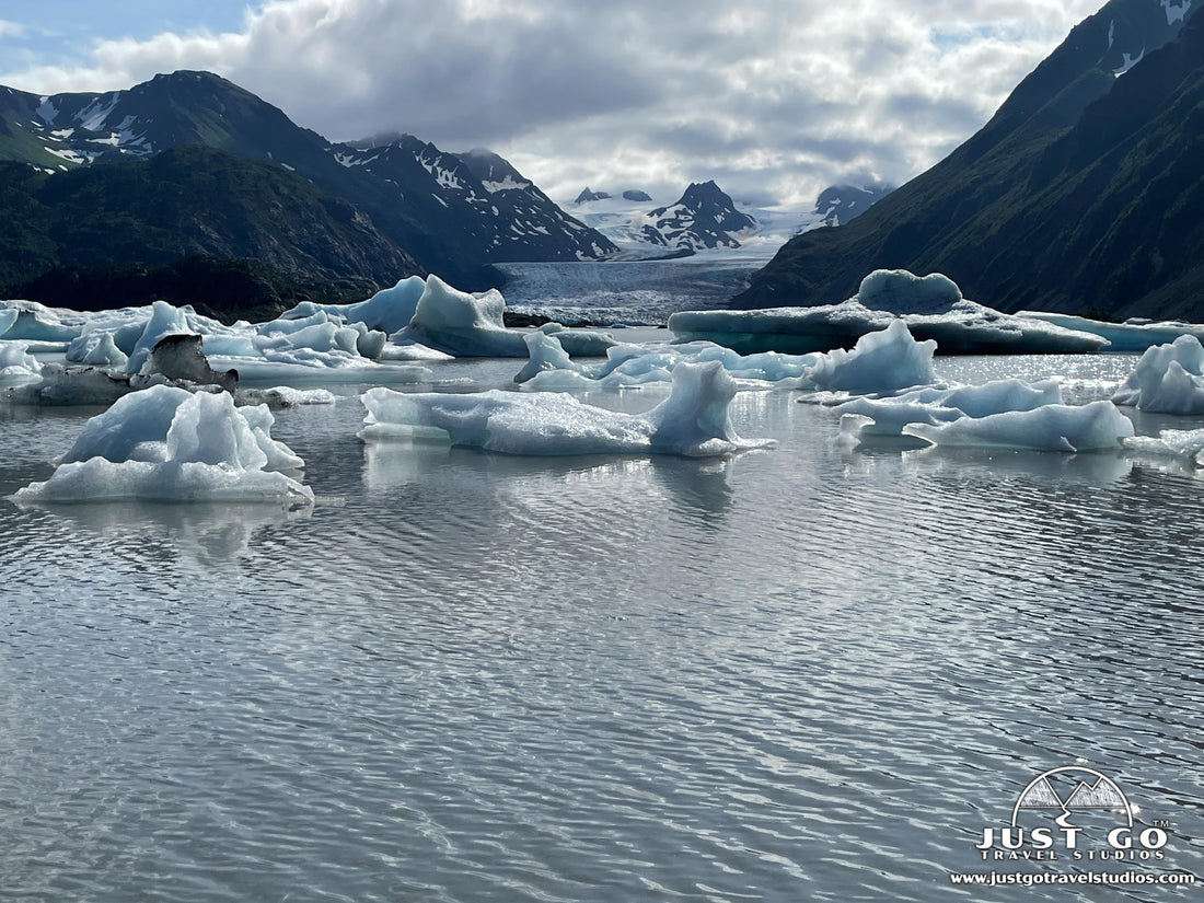 grewingk glacier trail in kachemak bay state park