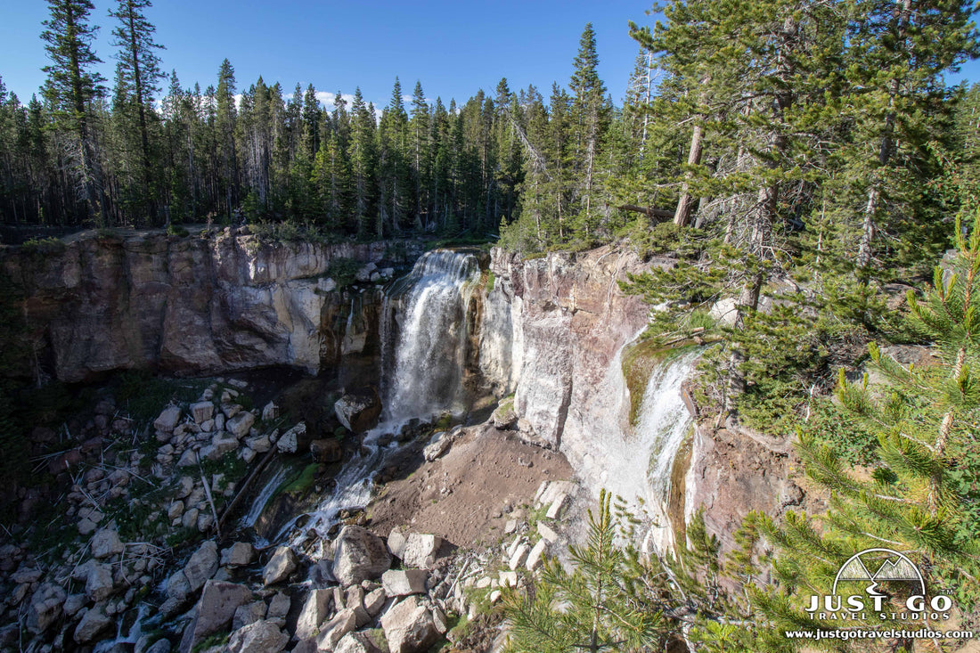 Paulina Falls in Newberry Volcanic National Monument