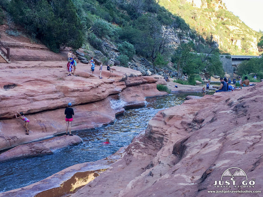 From the short at Slide Rock State Park in Arizona