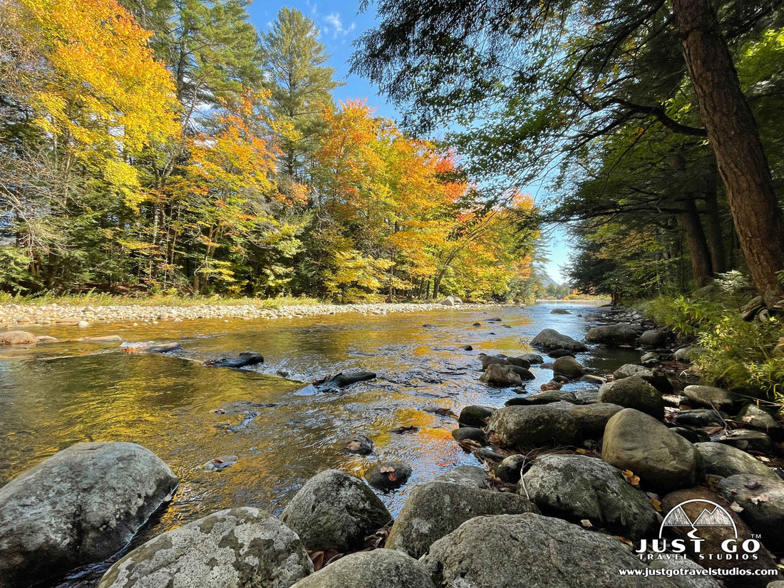 Moose Brook State Park in New Hampshire in the Fall