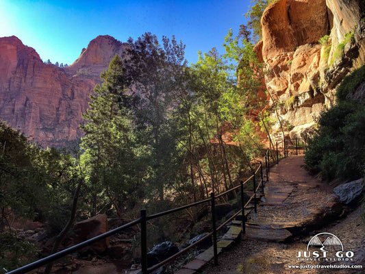 Emerald Pools Trail in Zion National Park