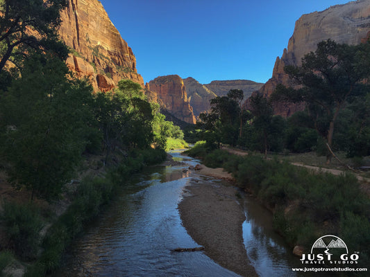 Virgin River in Zion National Park