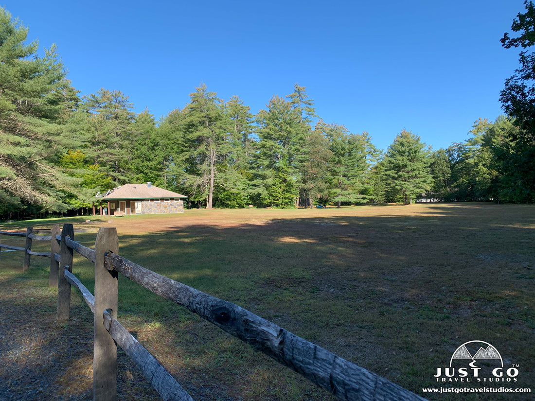 Quechee State Park grassy area