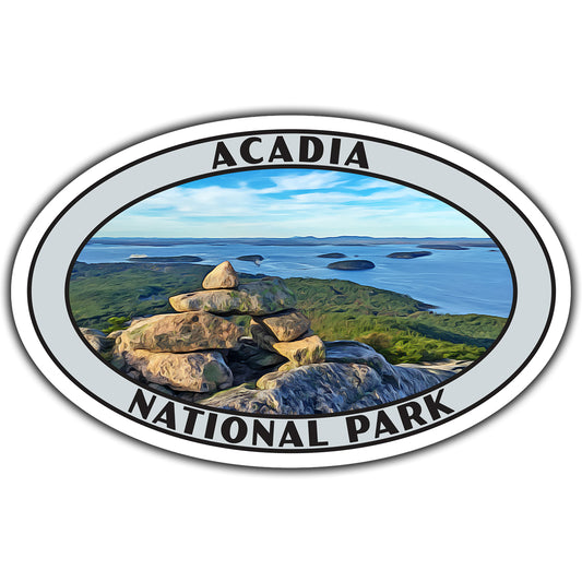 acadia national park sticker