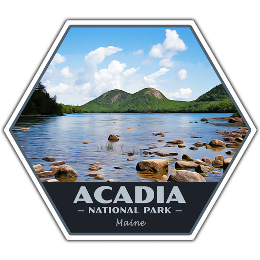 acadia national park sticker