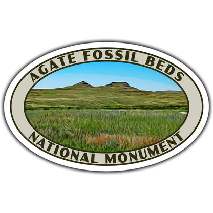 Agate Fossil Beds national monument sticker
