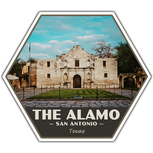 Alamo sticker