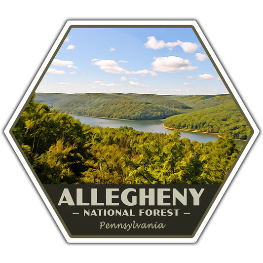 Allegheny National Forest sticker