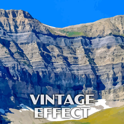 Alpine Loop Poster-WPA (Mountain View) (Utah State)