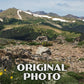 Rocky Mountain National Park Poster-WPA (View from Trail Ridge Road)