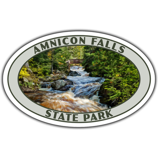 Amnicon Falls state park sticker