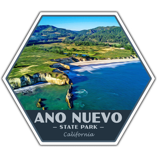 Ano Nuevo state park sticker