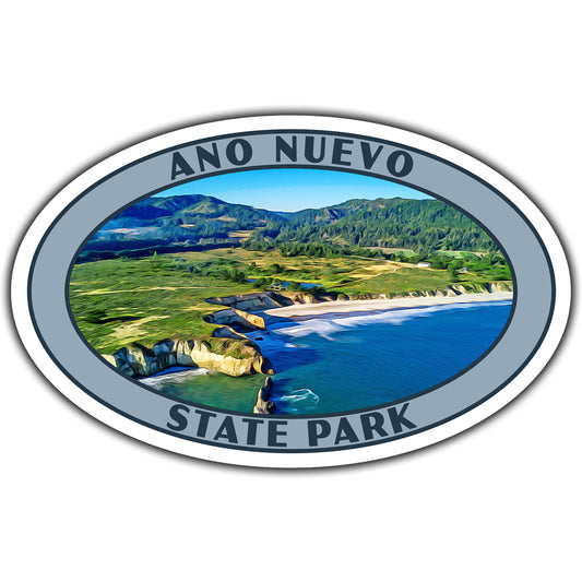 Ano Nuevo state park sticker