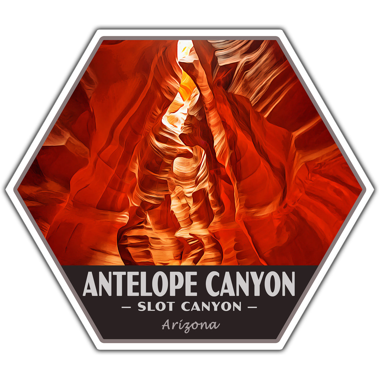 Antelope Canyon sticker