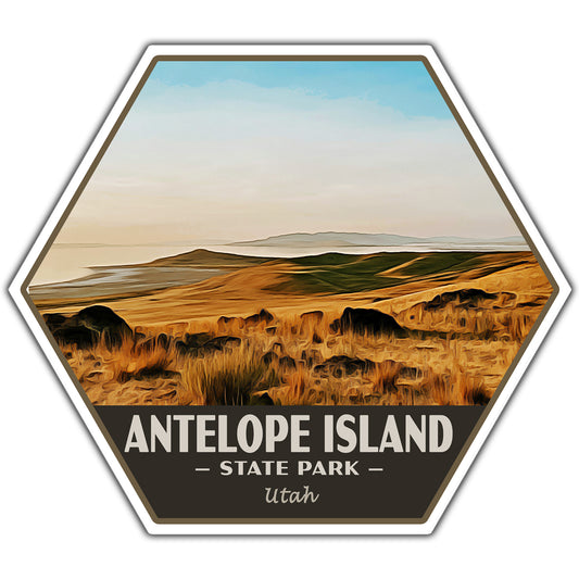Antelope Island state park sticker