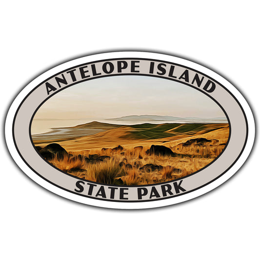 Antelope Island state park sticker