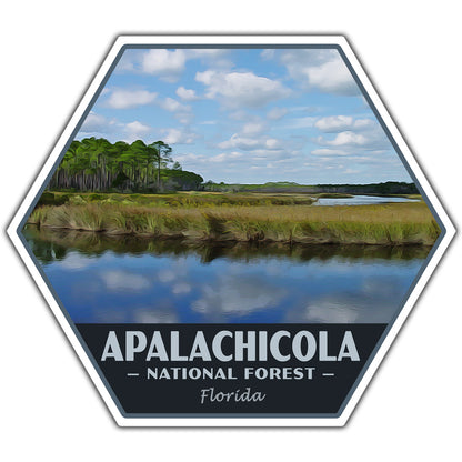 Apalachicola national forest sticker