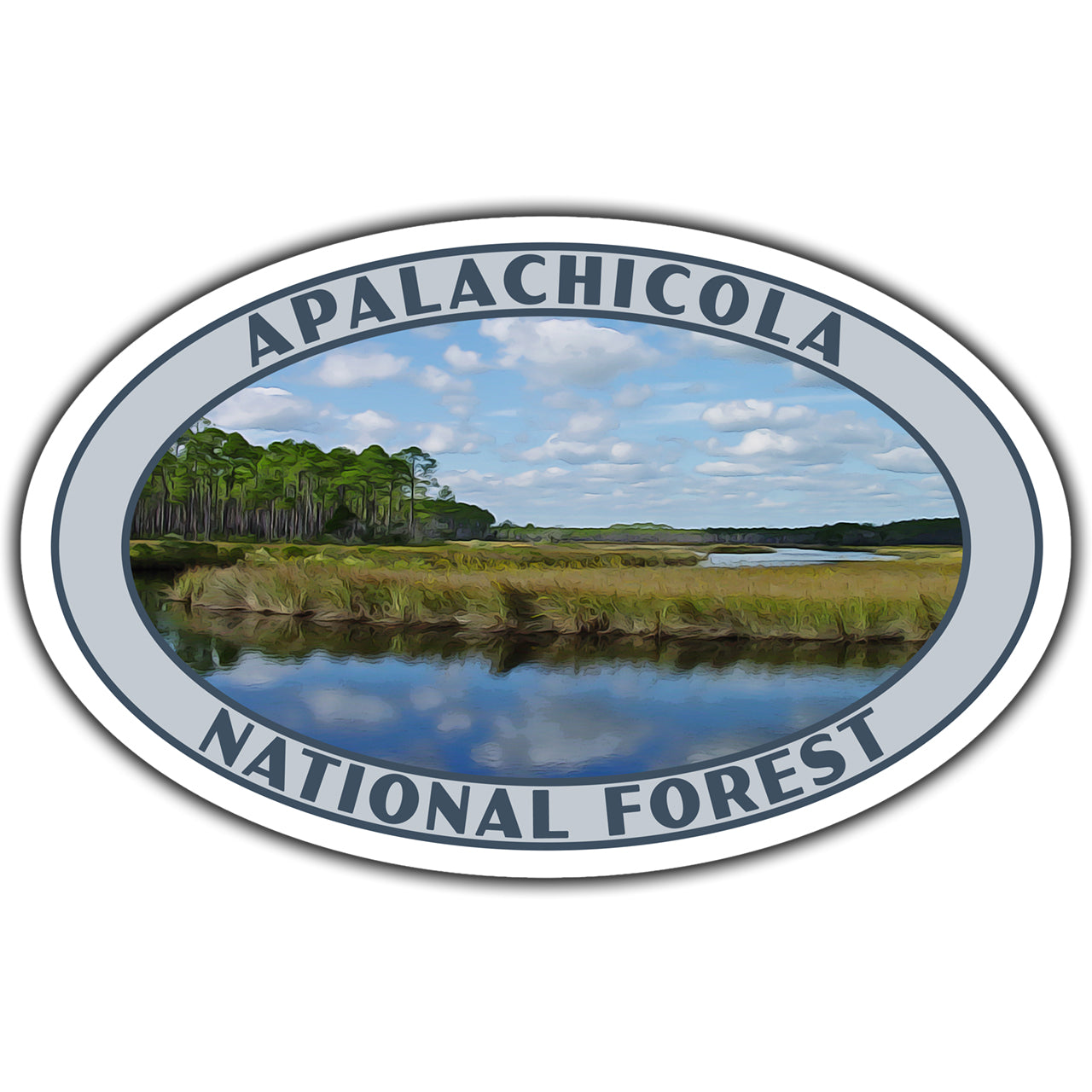 Apalachicola national forest sticker