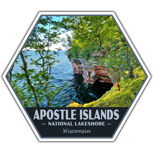 Apostle Islands national lakeshore sticker
