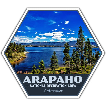 Arapaho national recreation area sticker
