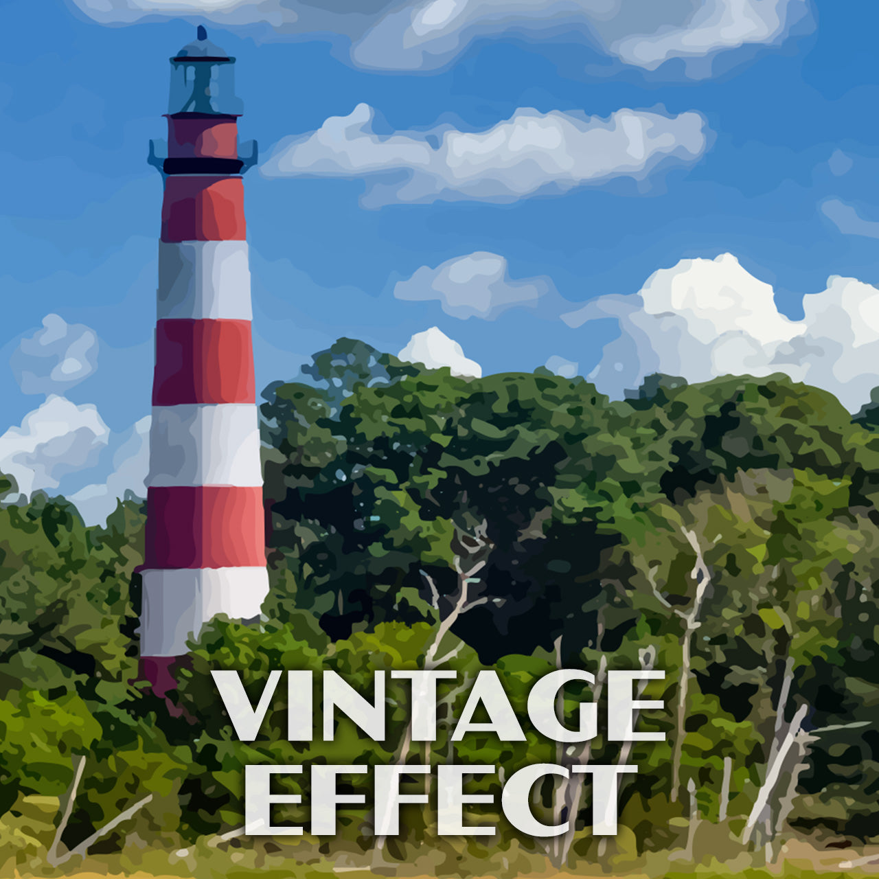 Assateague Island National Seashore Poster - WPA (Assateague Lighthouse)