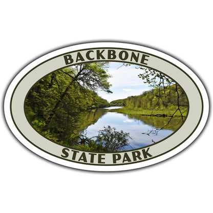 Backbone state park sticker