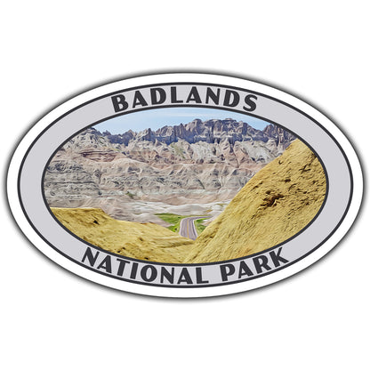 badlands national park sticker