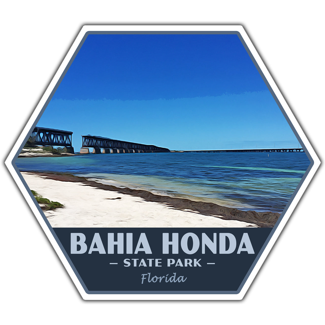 Bahia Honda state park sticker