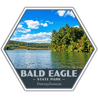 Bald Eagle state park sticker