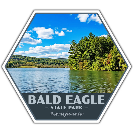 Bald Eagle state park sticker