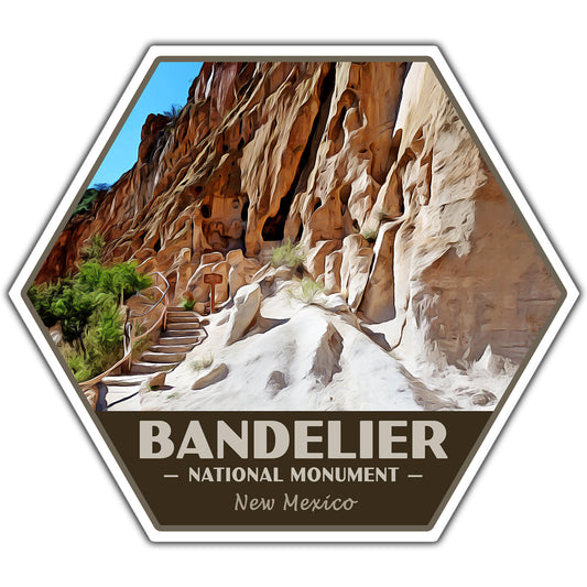 Bandelier national monument sticker