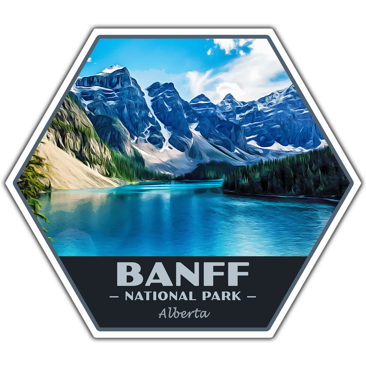 Shellshag Sticker Banf National Park & State Park Stickers – Page 3 – Just Go Travel Studios