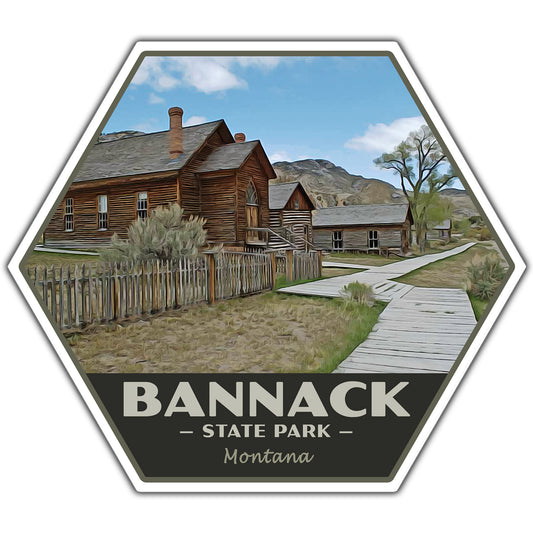 Bannack state park sticker