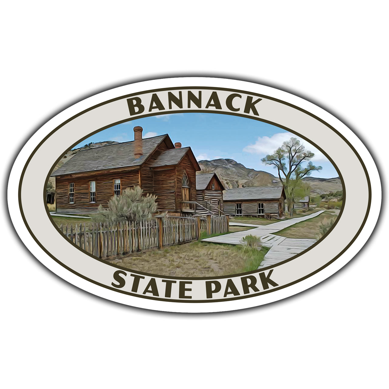Bannack state park sticker