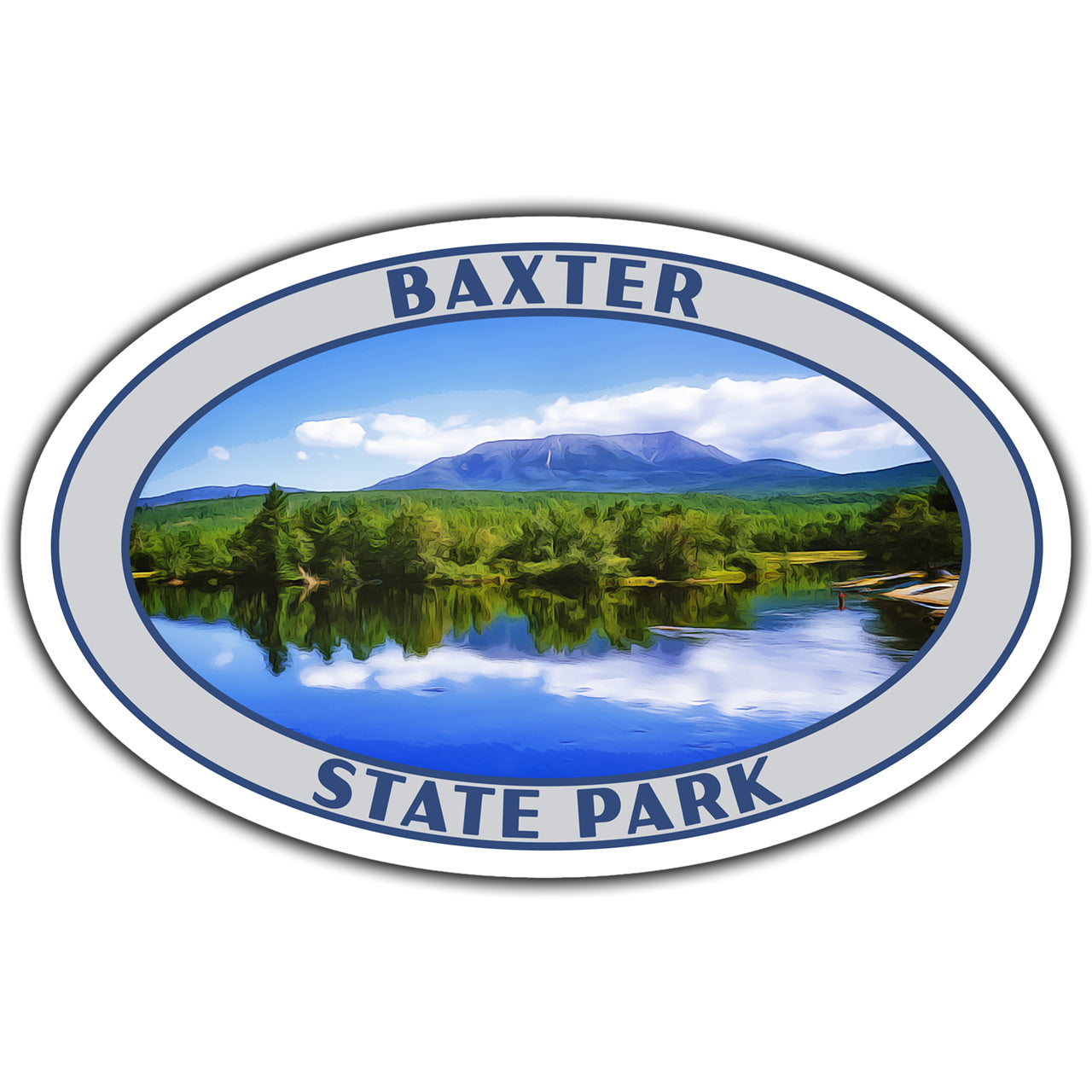 Baxter state park sticker