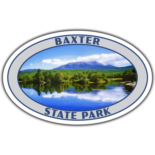 Baxter state park sticker