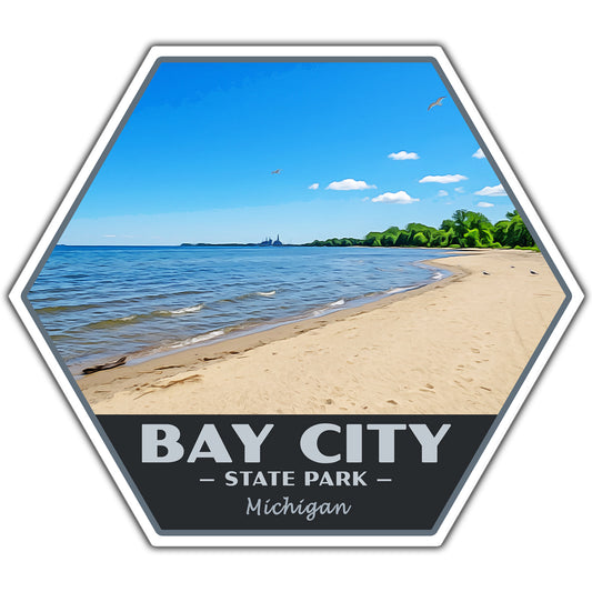 Bay City state park sticker