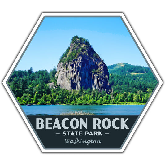 Beacon Rock state park sticker