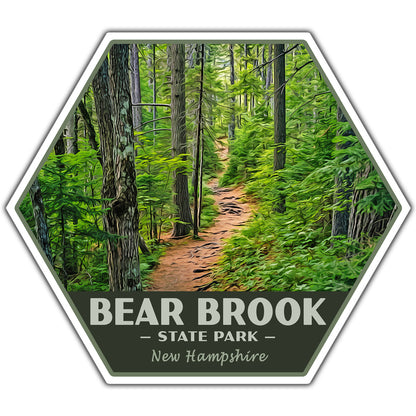 Bear Brook state park sticker