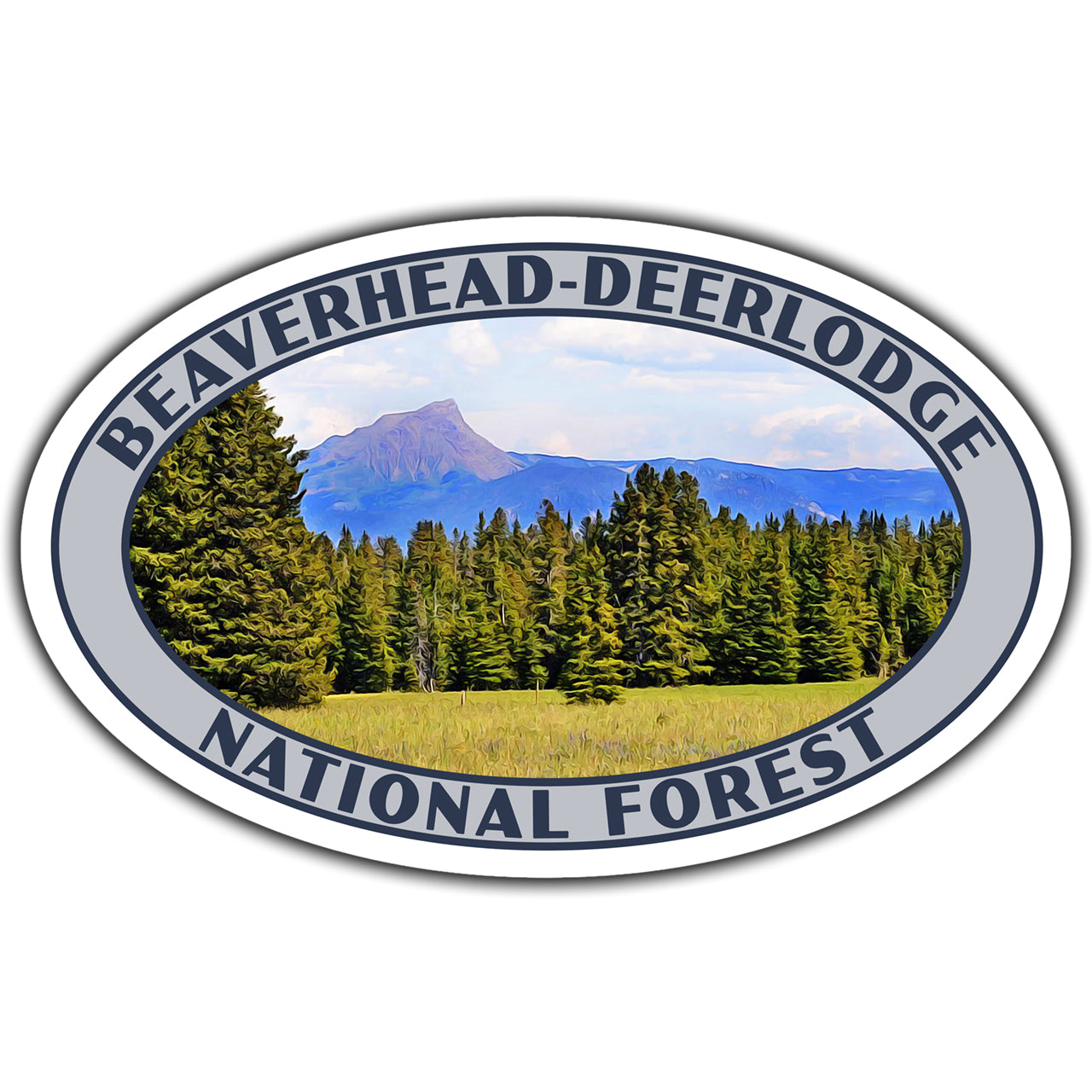 Beaverhead-Deerlodge national forest sticker