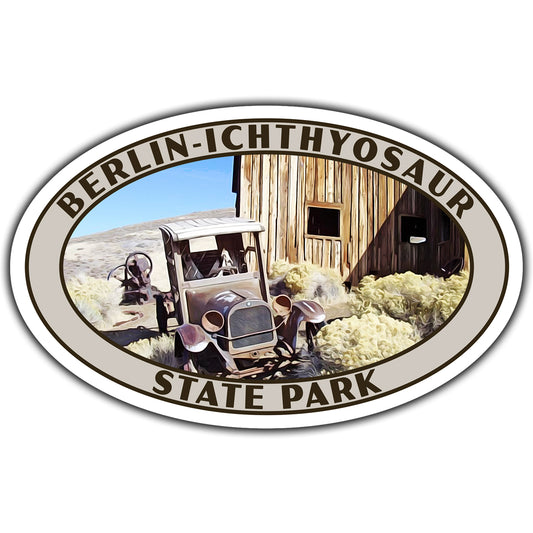 Berlin-Ichthyosaur state park sticker