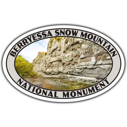 Berryessa Snow Mountain national monument sticker
