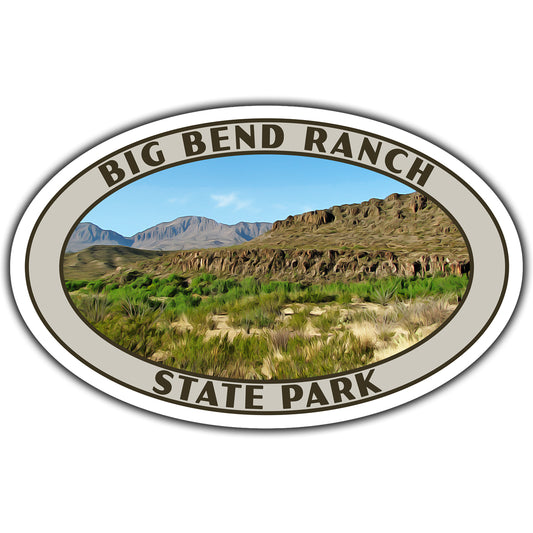 Big Bend Ranch state park sticker