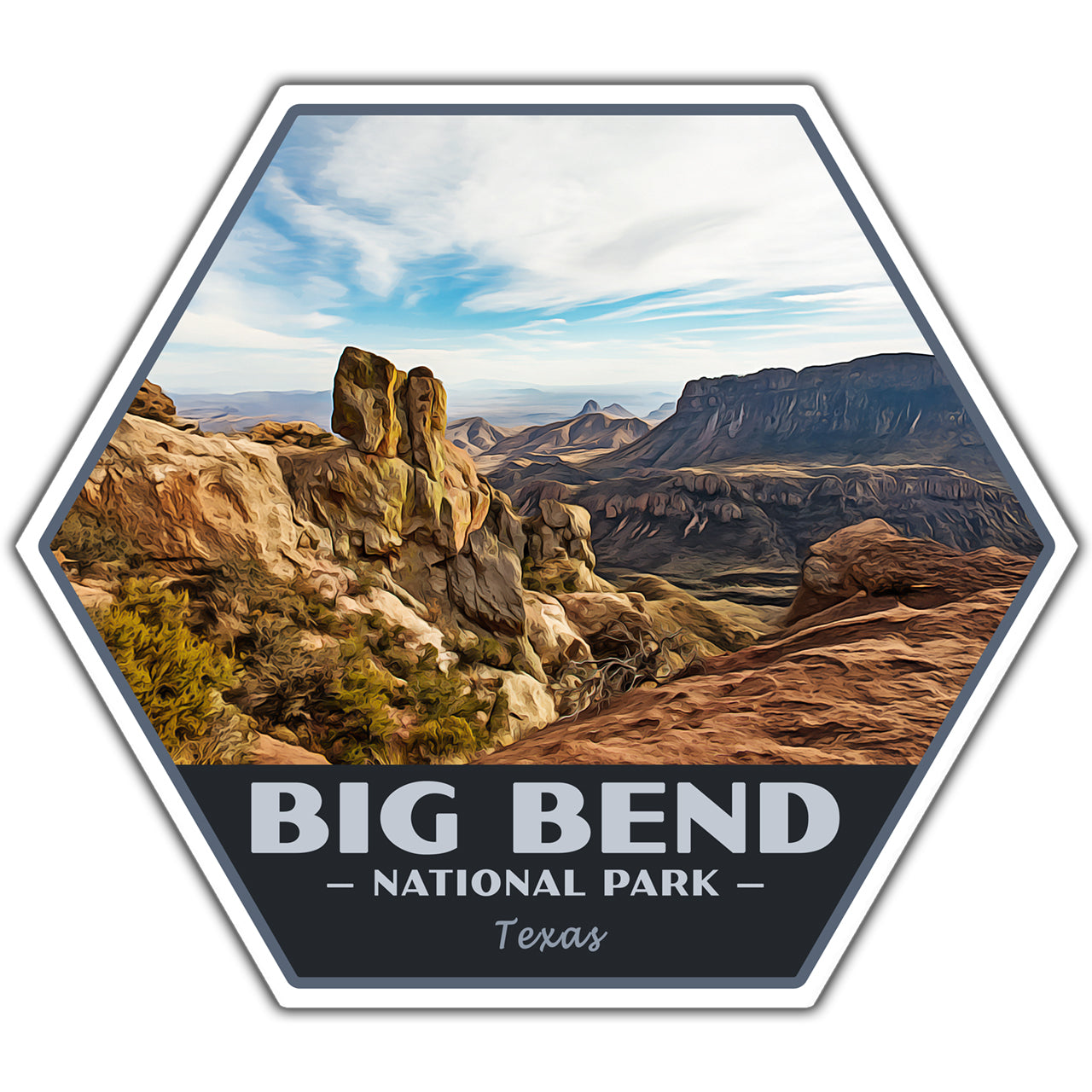 Big Bend National Park Sticker
